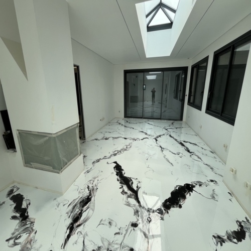 Sol résine Métallique